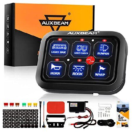 Auxbeam 6 Gang Switch Panel BC60, Universal Circui...