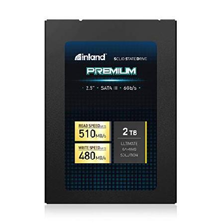 INLAND プレミアム 2TB SSD SATA III 6GB/s 2.5インチ 7mm 3D ...