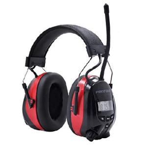 Safety Ear Muffs with Bluetooth, Ear Hearing Protection Radio Ear Muffs, Mowing Headphones, NRR 25dB Noise Cancelling｜rest