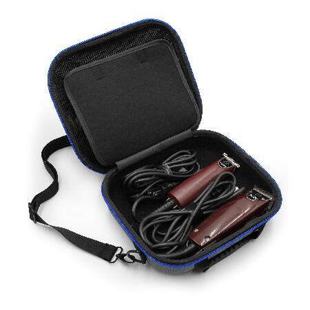 CASEMATIX Hair Clipper Barber Case Holds Clippers,...
