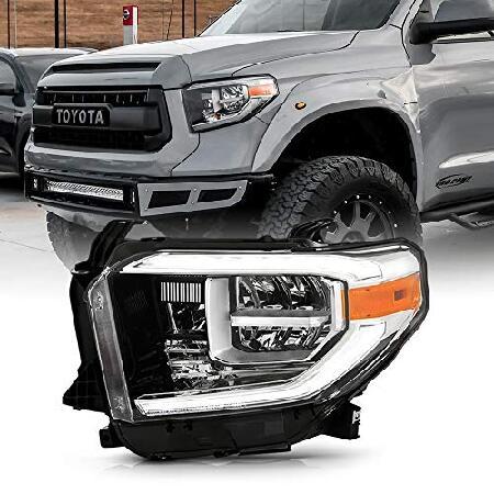 ACANII - 2019-2020 トヨタ タンドラ OE クロムハウジング LED DRL チュ...