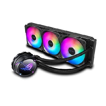 ASUS ROG Strix LC II 360 ARGB オールインワン 液体CPUクーラー オー...