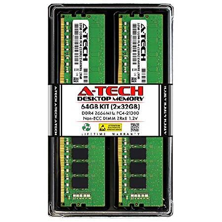 A-Tech 64GB (2x32GB) RAM Crucial CT2K32G4DFD8266 |...