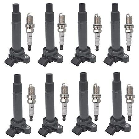 OYEAUTO Ignition Coil Pack Iridium Spark Plug UF23...
