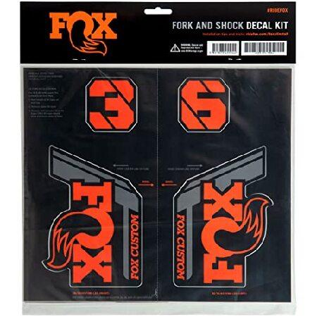 Fox Racing Shox フォーク＆ショックデカールキット ファクトリーオレンジ ワンサイズ