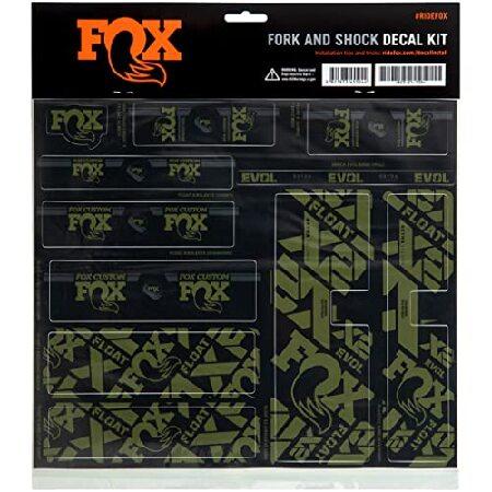 Fox Racing Shox フォーク＆ショック デカールキット オリーブドラブ ワンサイズ