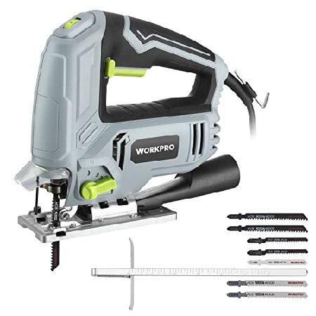 WORKPRO Jig Saw, Heavy Duty Design, 5 AMP 3000 SPM...