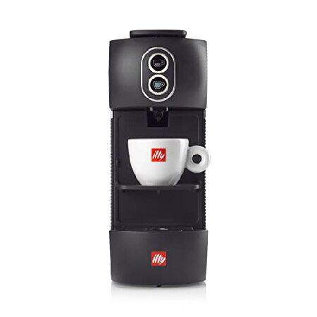 Illy ESE シングルサーブ 100%堆肥化可能 ESE コーヒーとエスプレッソマシン (ブラッ...