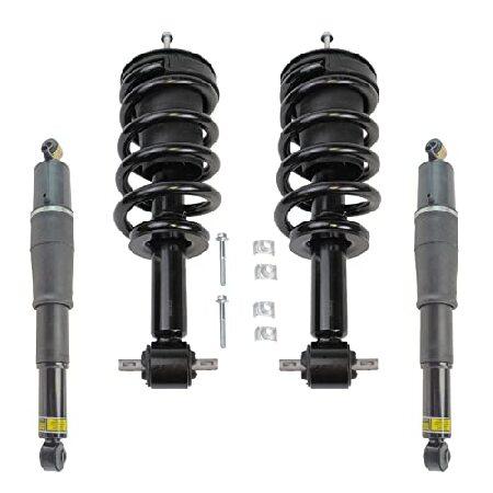 Front Rear Loaded Shock Strut Spring Assembly LH R...