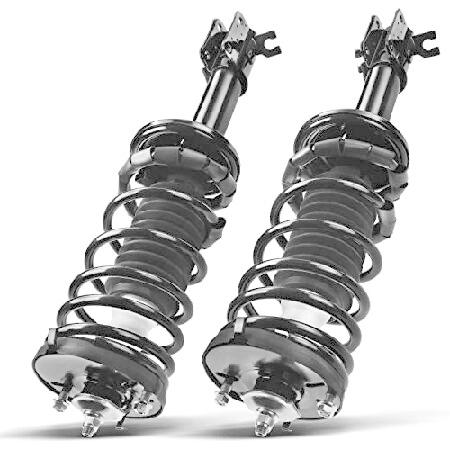 A-Premium リアペア (2) ストラット＆コイルスプリングアセンブリ 完全 フォードエスコー...