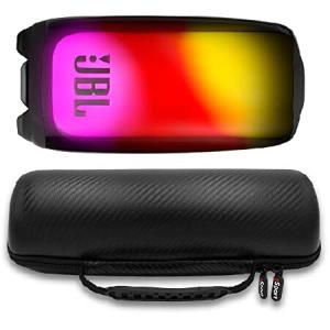 JBL Pulse 5 Waterproof Portable Bluetooth Speaker with 360 Color LED and gSport Case (Black)