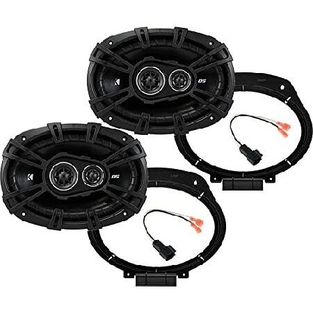 KICKER 43DSC69304 6"x9" DS Series Front/Door Facto...