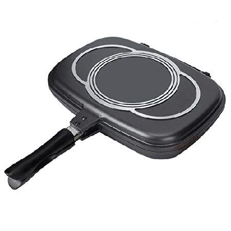 Frying Pan, Flip Pan Pancake Maker Double Sided Ba...