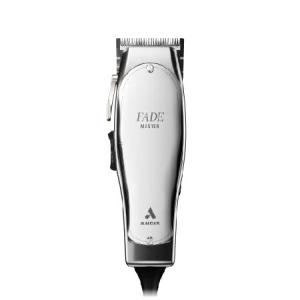 Andis 01820 Professional Fade Master Hair Clipper, Adjustable Carbon Steel Fade Blade Clipper - Zero Gap, Unbreakable Aluminium Housing, Chrome, Silve