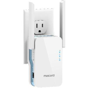 All-New2023 WiFi Extender 1.2Gb/s Signal Booster - Dual Band (5GHz / 2.4GHz) New Generation up to 4X Faster, Longest Range Than Ever Super Antennas, S｜rest