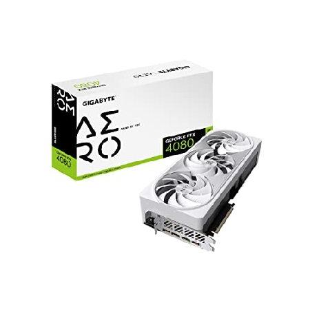 Gigabyte GeForce RTX 4080 16GB AERO OCグラフィックスカード W...