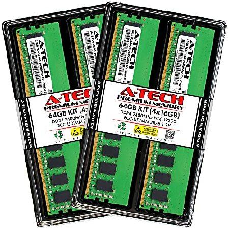 A-Tech Server 64GB Kit (4 x 16GB) 2Rx8 PC4-19200 D...