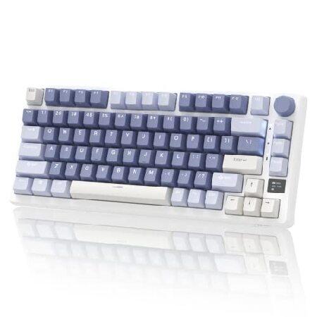 RK ROYAL KLUDGE M75 Mechanical Keyboard, 2.4GHz Wi...