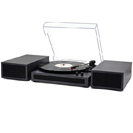 LP＆No.1 Vinyl Record Player, Bluetooth Turntable w...