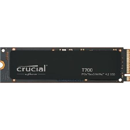 Crucial T700 4TB Gen5 NVMe M.2 SSD - 最大12,400MB/秒 ...