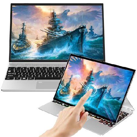 ZWYING 4 in 1 Laptop【Win 11 Pro/2019 Office】 14 in...