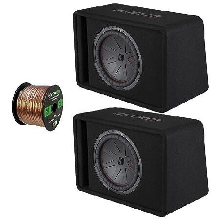 Kicker Comp R 12インチ 1000ワット ピークパワー 2オーム ブラック カーオーデ...