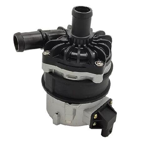 Amrxuts 7P0965567 エンジン冷却電動ウォーターポンプ 2014-2018 ポルシェ ...
