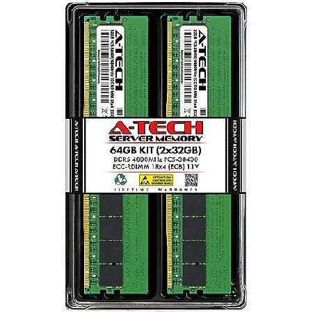 A-Tech 64GB キット (2x32GB) RAM for Supermicro SuperS...