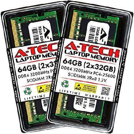 A-Tech 64GB Kit (2x32GB) RAM for ASRock Rack 1U2-X...