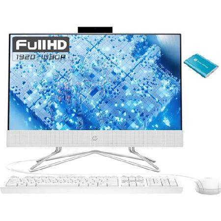 HP All-in-One Desktop Computer, 21.5&quot; 1080P FHD Di...