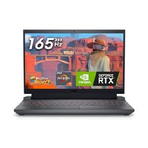 Dell G15 5535 Gaming Laptop - 15.6-inch FHD (1920x1080) 165Hz 3ms Display, AMD Ryzen 7-7840HS Processor, 16 GB DDR5 RAM, 512 GB SSD, NVIDIA GeForce RT