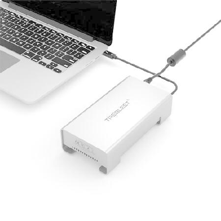 USB4 40Gbps Thunderbolt 3 - U.2 NVMe SSDエンクロージャ対応 ...