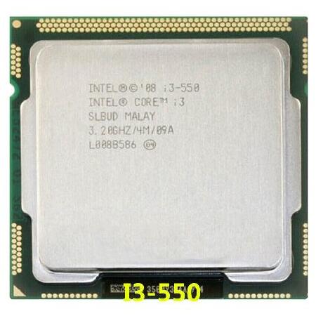 Intel i3-550 3.2GHz Socket LGA 1156 73W Intel HD G...