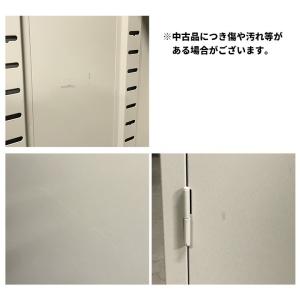 両開き書庫 中古 W880×D380×H179...の詳細画像2