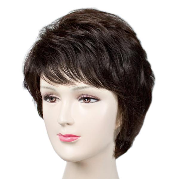 ウィッグ ショート フルウィッグ 女性 ミセス レディース  医療用ウィッグにも カール 全かつら ...