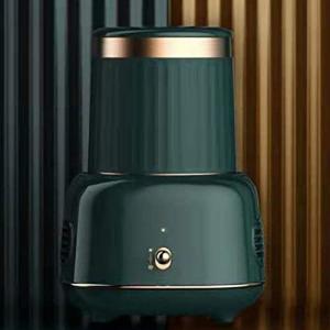 MACOLAUDER ドリンクホルダー 330ml 復古 USB缶クーラー 9℃保冷 45℃保温 カップホルダー コップクーラー 卓上 缶