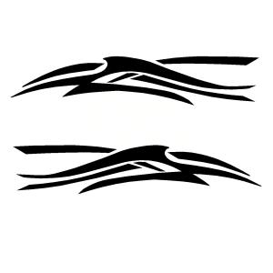 ファイヤーパターン ロゴ Ver 41 カッティングステッカー Bapi 0071 Cutting Sticker Shop Restt 通販 Yahoo ショッピング