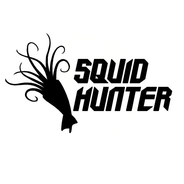 イカハンター　Squid Hunter　ロゴ　カッティングステッカー　選べる4サイズ