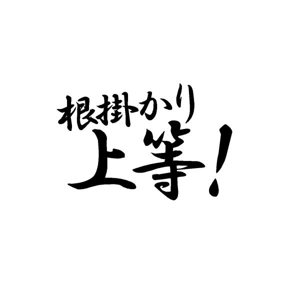根掛かり上等！　ロゴ(小)　カッティングステッカー