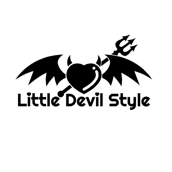 Little devil style　リトルデビルスタイル　ロゴ　文字　カッティングステッカー　選べ...