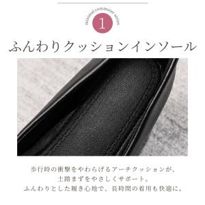 爆買 痛くないパンプス 幅広 パンプス 黒 ロ...の詳細画像2