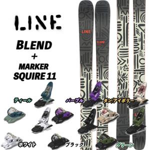 23/24 BLEND +23/24 MARKER SQUIRE 11 LINE フリースタイル SKI ブレンド ライン 軽量｜retailer