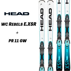 23/24 W.C. REBELS E.XSR + PR 11GW レベルズXSR 超軽量スキー ヘッドスキー