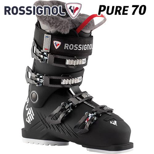 23/24 PURE 70 ROSSIGNOL ロシニョール レディースブーツ ピュア70 幅広 ワ...