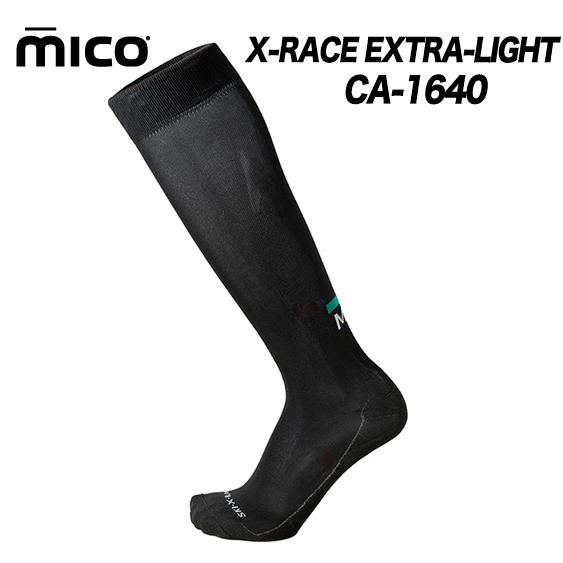 X-RACE EXTRA-LIGHT CA-1640 MICO 高機能ソックス エックスレースエクス...