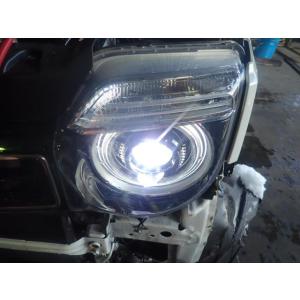 美品 磨き済み ホンダ Nワゴン N-WGN JH3 JH4 純正 右 ヘッドライト