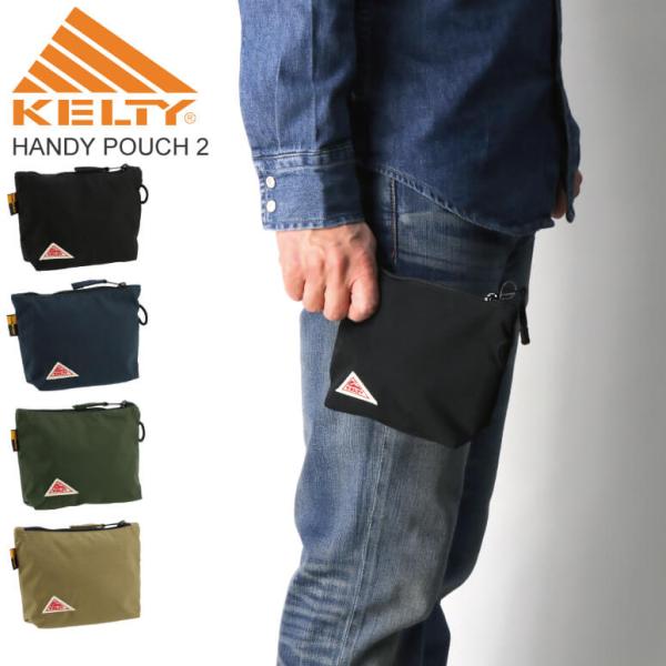 (ケルティ) KELTY ハンディ ポーチ 2 ミニ ロゴ ポーチ メンズ レディース