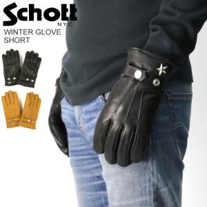 Schott N.Y.C 手袋 Schott/ショット/WINTER GLOVE LONG/ウィンター