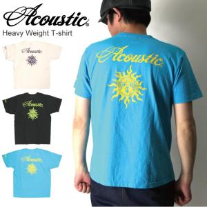 (アコースティック) Acoustic ヘビーウエイト Tシャツ　カットソー　ネイティブデザイン 【父の日 プレゼント】｜retom