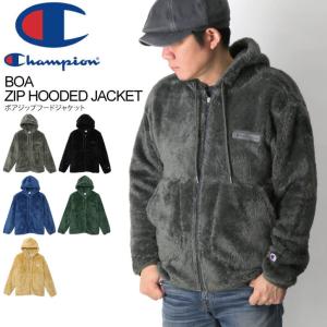 (チャンピオン) Champion ボア フリース ジップ フーディ ジャケット フルジップ パーカ...